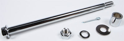 HARDDRIVE REAR AXLE W/HARDWARE (CHROME PLATED) PART# 68-198A NEW