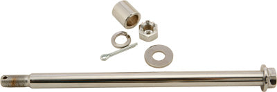 HARDDRIVE REAR AXLE W/HARDWARE (CHROME PLATED) PART# 68-168A NEW