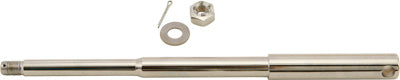 HARDDRIVE FRONT AXLE W/HARDWARE (CHROME PLATED) PART# 68-044A NEW