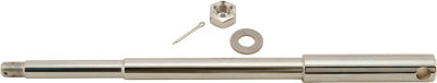 HARDDRIVE FRONT AXLE W/HARDWARE (CHROME PLATED) PART# 68-045A NEW