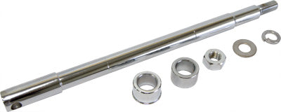 HARDDRIVE REAR AXLE W/HARDWARE (CHROME PLATED) PART# 68-094A NEW