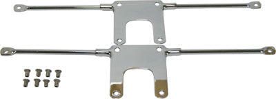 HARDDRIVE FX XL FRONT FENDER REPLACEMENT BRACKETS PART# 10-730A NEW
