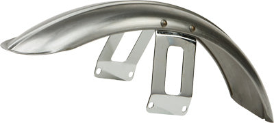 HARDDRIVE RIBBED FENDER CHROME BRACKET PART# 90488 NEW
