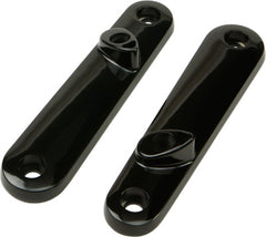 HARDDRIVE TOURING TURNSIGNAL CLAMPS BLACK PART# 162495 NEW