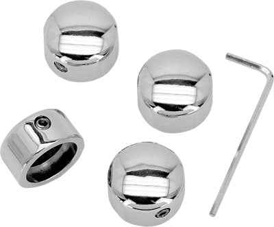 HARDDRIVE HEAD BOLT COVERS CHROME 301854
