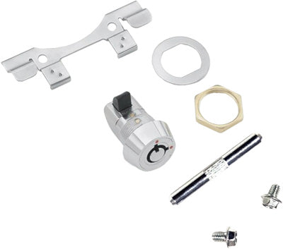 HARDDRIVE KEY OPERATED FUEL DOOR CHROME 370000