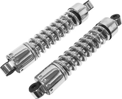 HARDDRIVE 4-SPEED SHOCKS W/SHORT COVER CHROME 13.5" PART# 30-484