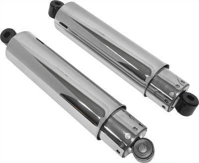 HARDDRIVE 4-SPEED SHOCKS W/FULL COVER CHROME 13.5" PART# 30-485