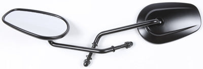 HARDDRIVE 2009-2010 Harley-Davidson XR1200 OEM STYLE TAPERED MIRROR LONG STEM BL