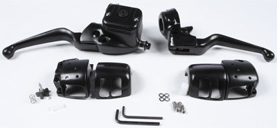 HARDDRIVE 9/16" HANDLEBAR CONTROLS W/OUT SWITCHES (BLACK) 26-095BK