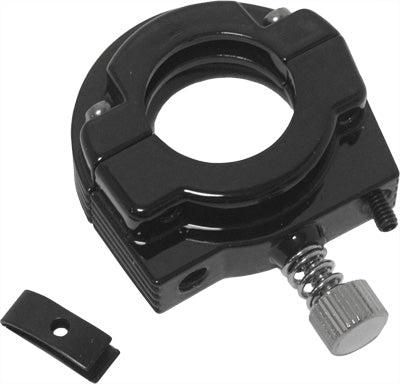 HARDDRIVE SINGLE CABLE THROTTLE CLAMP (GLOSS BLACK) PART# 30-106GB