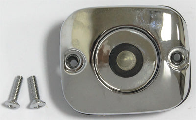 HARDDRIVE MASTER CYLINDER COVER CHROME 29-063