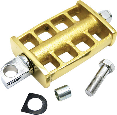 HARDDRIVE KICKPEDAL CAST BRASS PART# 30-814