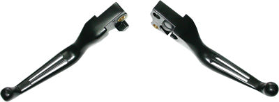 HARDDRIVE 2014-2016 Harley-Davidson XL883N Iron 883 CUSTOM LEVERS 2-SLOT BLACK 5