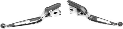 HARDDRIVE 2008-2013 Harley-Davidson FLHR Road King CUSTOM LEVERS VORTEX CHROME 5