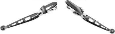HARDDRIVE 2008-2013 Harley-Davidson FLHX Street Glide CUSTOM LEVERS TRI-HOLE CHR