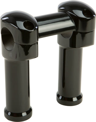HARDDRIVE BLK RISER KIT 1.25" DIA BARS W / 1-PIECE TOP CLAMP 241591