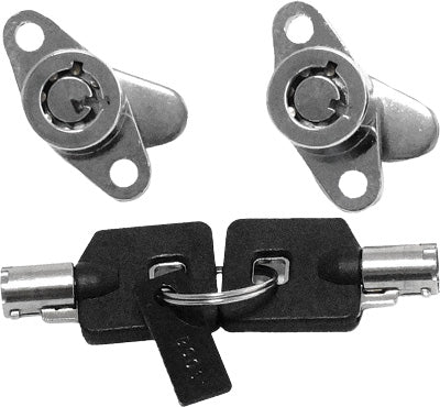 HARDDRIVE SADDLEBAG LOCK KIT W/KEY PART# 370961