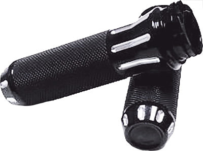 HARDDRIVE VENOM GRIPS RAW CUT CABLE (BLACK) PART# 354126