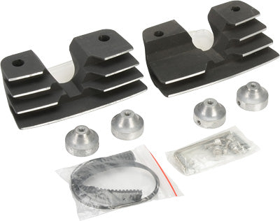HARDDRIVE FINNED HEADBOLT COVER BLACK 19-001D5