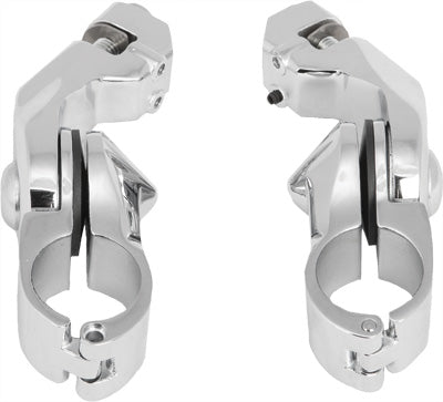 HARDDRIVE SHORT ADJUSTABLE PEG MOUNT CHROME PART# 15-813CP