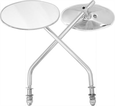 HARDDRIVE 2010-2011 Harley-Davidson FLHXXX Street Glide Trike CHROME OVAL MIRROR