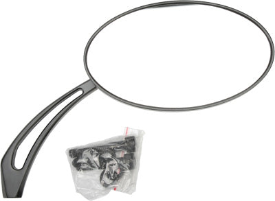 HARDDRIVE 1984 Harley-Davidson FXRDG Disc Glide BLACK OVAL ARROW MIRROR ES-211+A