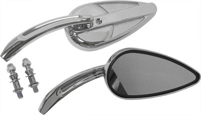 HARDDRIVE 1980-1982 Harley-Davidson FXB Sturgis VINTAGE CUSTOM CAST MIRROR CHROM