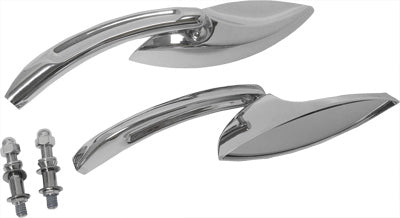 HARDDRIVE 1980-1982 Harley-Davidson FXS Low Rider ELIPTICAL CUSTOM CAST MIRROR C