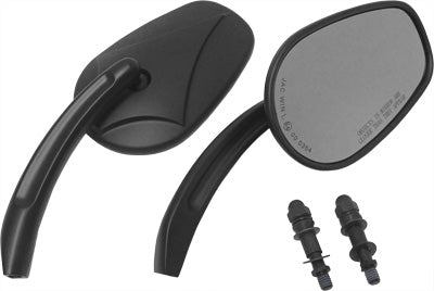 HARDDRIVE 1984 Harley-Davidson FXRDG Disc Glide ARROW HEAD CUSTOM MIRROR BLACK 1