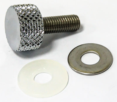 HARDDRIVE KNURLED SEAT KNOB BRAKE1/4-28 CHROME 05-318