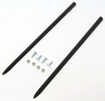 HARDDRIVE FLT FRONT FENDER 2-PIECE TRIM SET BLACK 52-750BK