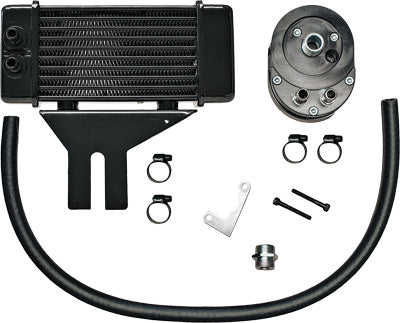 JAGG LOWMOUNT 10-ROW OIL COOLER SYSTEM (BLACK) PART# 750-2500 NEW