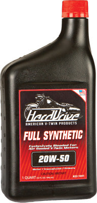 HARDDRIVE FULL SYNTHETIC ENGINE OIL 20W-50 1QT PART# 2845-042E