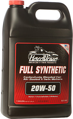 HARDDRIVE FULL SYNTHETIC ENGINE OIL 20W-50 1GAL PART# 2845-059A