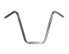 EMGO 7/8  HANDLEBAR APE HANGER 12  RISE (CHROME) PART#  23-12534