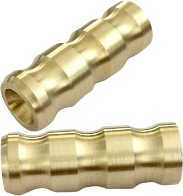 BRASS BALLS RIBBED TOE/SHIFTER PEG BRASS BB08-003