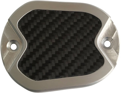 BRASS BALLS BBC MASTER CYL COVER CARBON NA TURAL XL 04-17 BB08-217