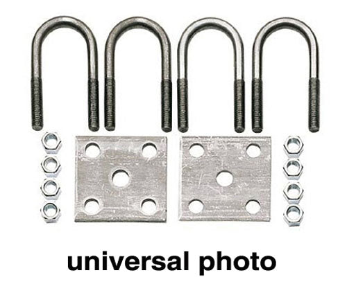 C.E. SMITH 23003 U-BOLT KIT 3" RND