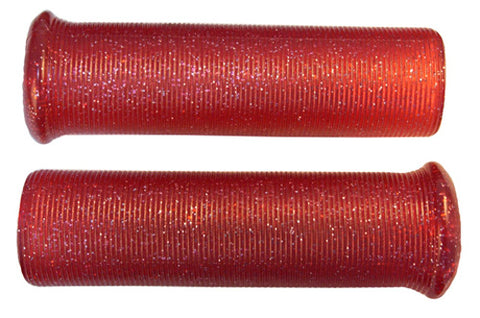 EMGO 42-21124 GRIP SET METALFLAKE RED