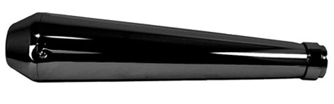 EMGO EMGO MUFFLER CONE SHORTY BLACK 80-84030B