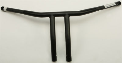 WILD 1 CHUBBY DRAG BAR BLACK 10 PULL-BACK RISERS PART# WO507B NEW