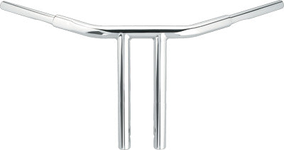 WILD 1 PSYCHO CHUBBY DRAG BAR CHROME 12 STRAIGHT RISERS PART# WO564 NEW