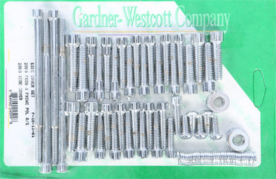 GARDNERWESTCOTT BIG TWIN CAM AND PRIMARY COVER SET (POLISHED) PART# P-10-11-01