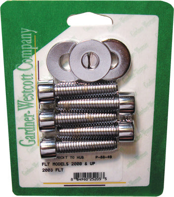 GARDNERWESTCOTT PULLEY BOLTS POLISHED LT `00-03 P-88-49