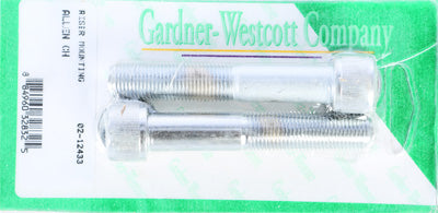 GARDNERWESTCOTT RISER BOLTS CHROME ALLEN HEAD FINE THREAD 02-12433