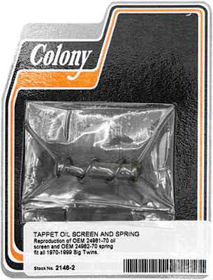 COLONY MACHINE OIL PUMP PLUG 2146-2