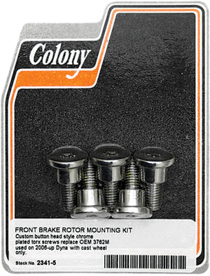 COLONY MACHINE BRAKE ROTOR HARDWARE 2341-5