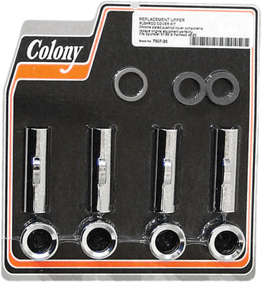 COLONY MACHINE UPPER PUSHROD COVER KIT OUTER 7507-20