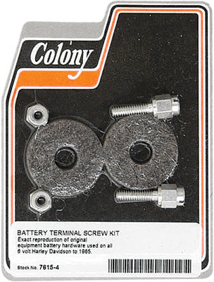 COLONY MACHINE BATTERY TERMINAL SCREW KIT 7615-4